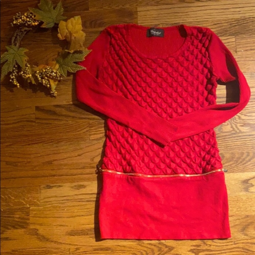 Gorgeous red sweater 💋 c